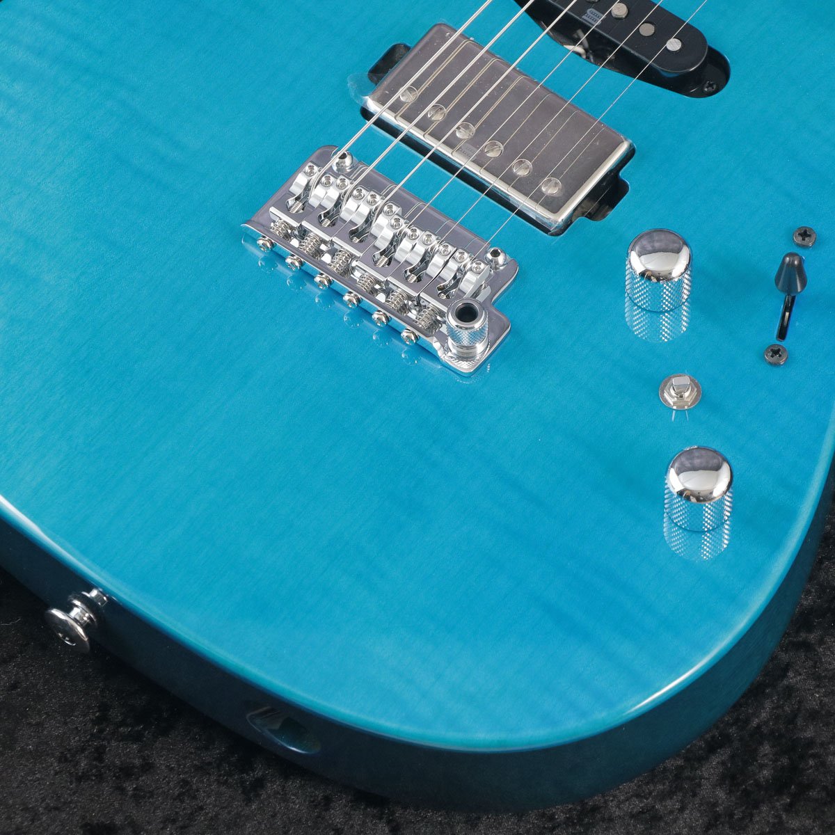 [SN F2512460] Ibanez / Martin Miller New Signature Model in AZ-N MMN1 Transparent Aqua Blue Ibanez [Made in Japan] [03]
