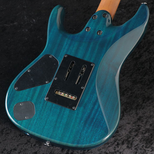 [SN F2512460] Ibanez / Martin Miller New Signature Model in AZ-N MMN1 Transparent Aqua Blue Ibanez [Made in Japan] [03]