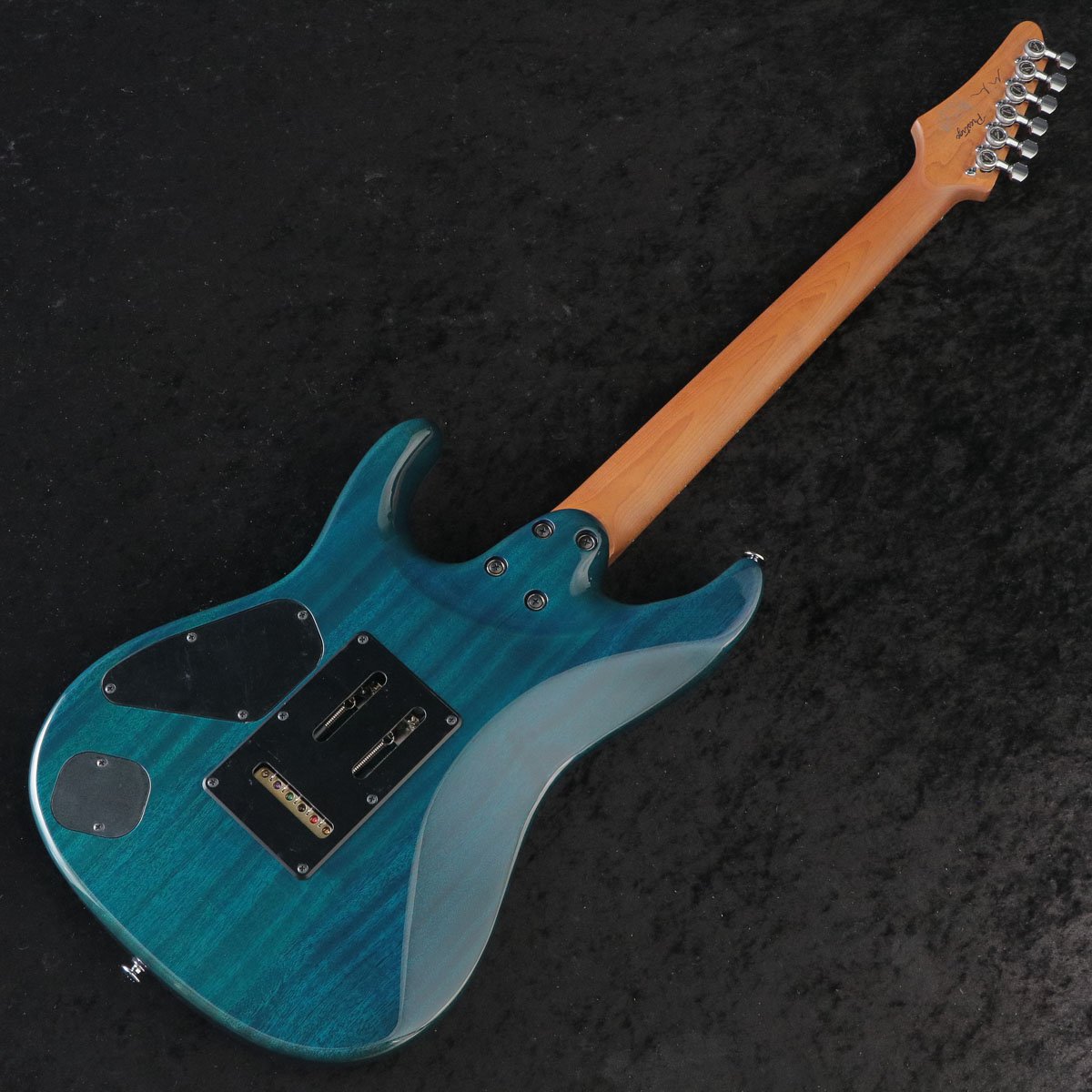 [SN F2512460] Ibanez / Martin Miller New Signature Model in AZ-N MMN1 Transparent Aqua Blue Ibanez [Made in Japan] [03]