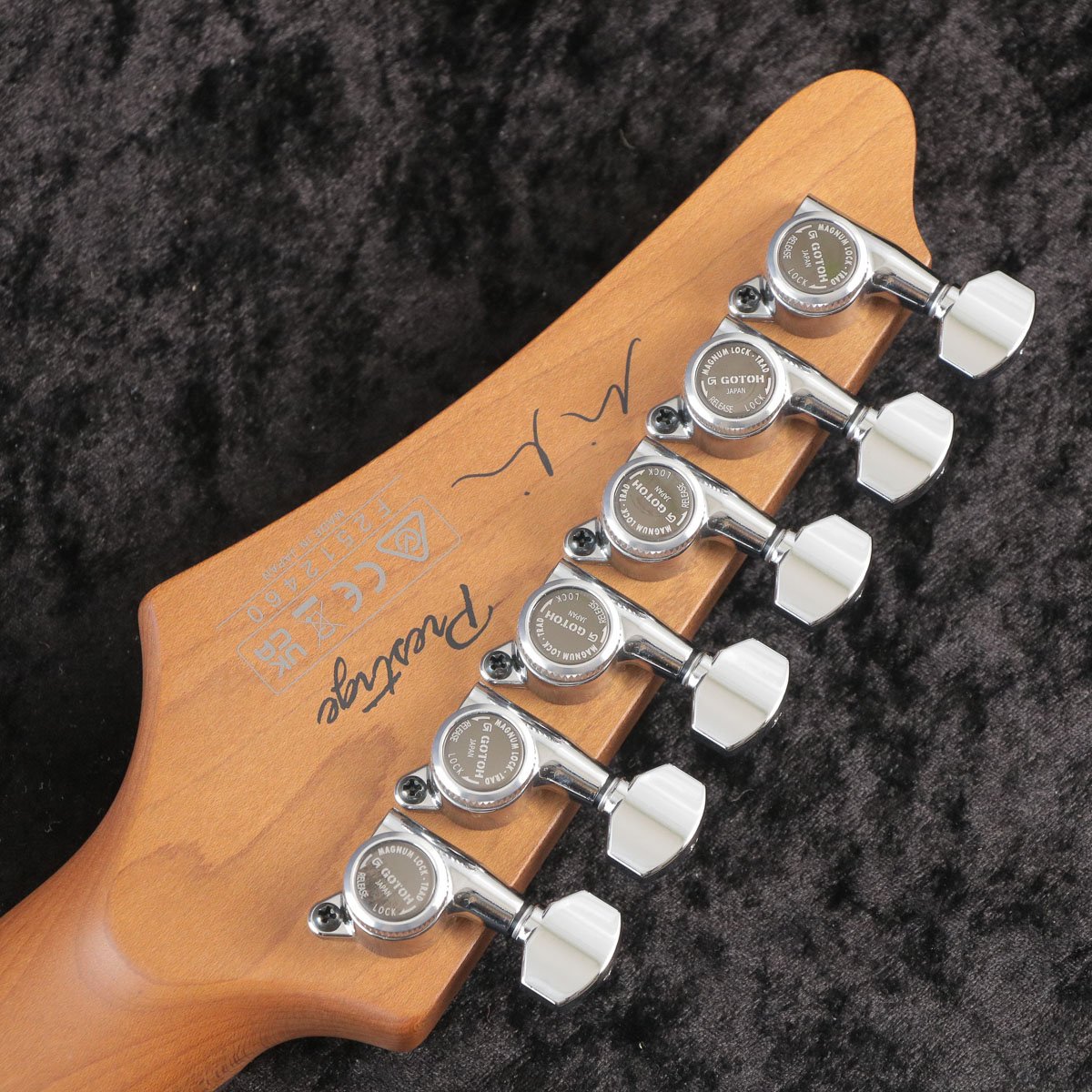 [SN F2512460] Ibanez / Martin Miller New Signature Model in AZ-N MMN1 Transparent Aqua Blue Ibanez [Made in Japan] [03]