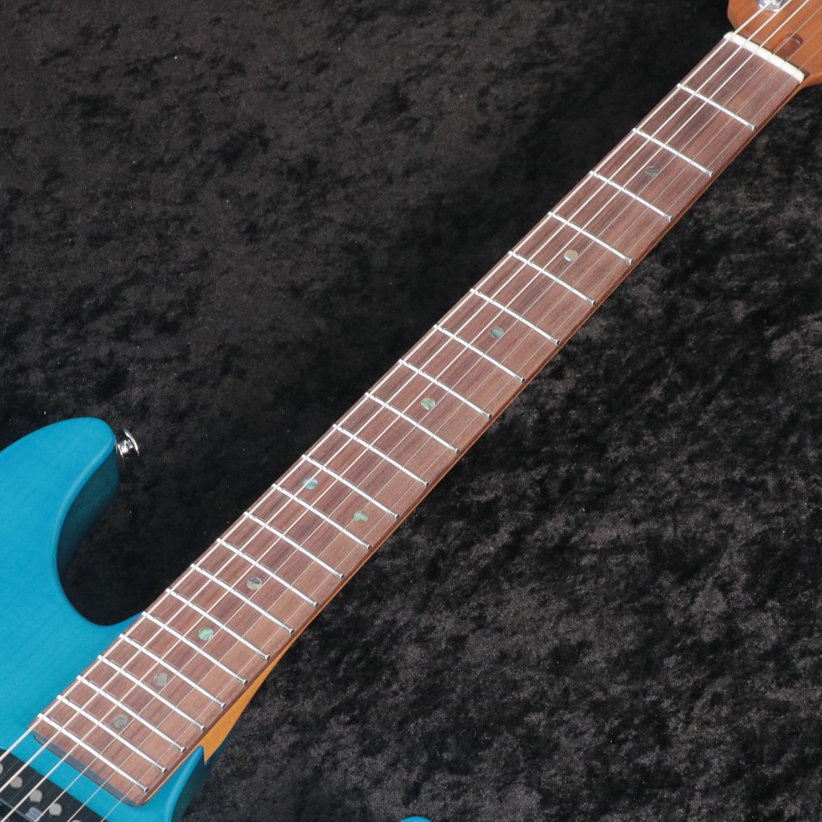 [SN F2512460] Ibanez / Martin Miller New Signature Model in AZ-N MMN1 Transparent Aqua Blue Ibanez [Made in Japan] [03]