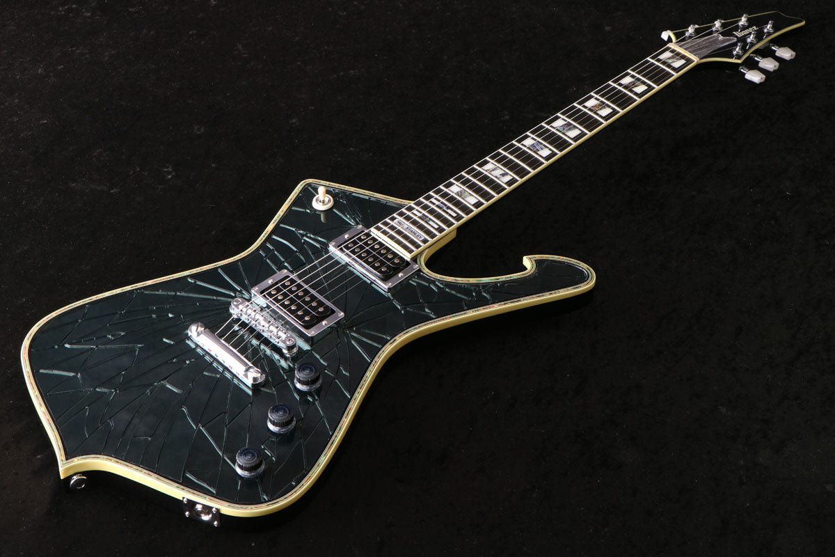 [SN D241404] Ibanez / Paul Stanley Signature Limited Model PS3CM Black Cracked Mirror Top [Made In Japan] [03]