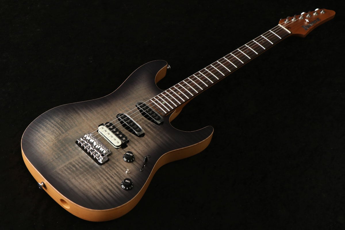 [SN F2410894] Ibanez / Prestige Tom Quayle Signature Model TQM2-CUF (Charcoal Black Burst Flat) Ibanez [03]