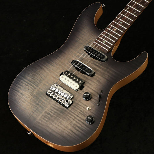 [SN F2410894] Ibanez / Prestige Tom Quayle Signature Model TQM2-CUF (Charcoal Black Burst Flat) Ibanez [03]