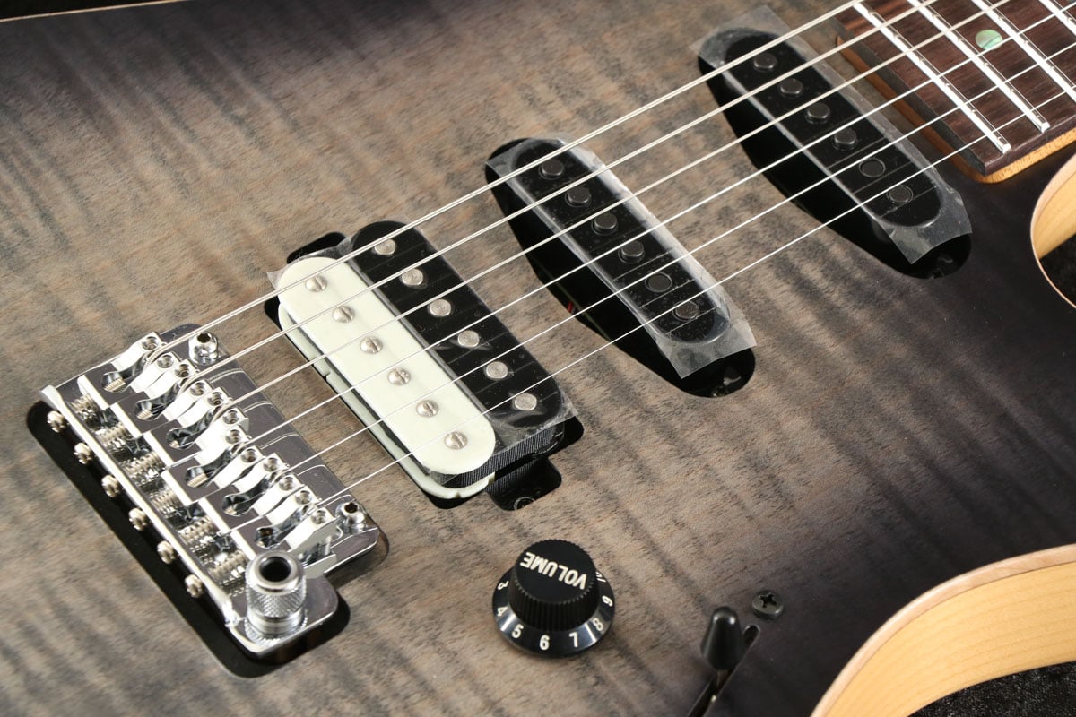 [SN F2410894] Ibanez / Prestige Tom Quayle Signature Model TQM2-CUF (Charcoal Black Burst Flat) Ibanez [03]