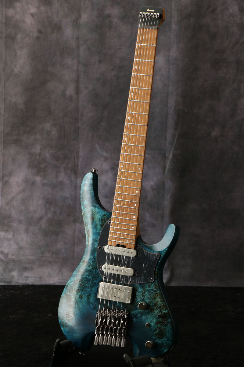 [SN I240610400] Ibanez / Q (Quest) Series Q547PB-COL (Cosmic Blue Low Gloss) [7-string model] [03]