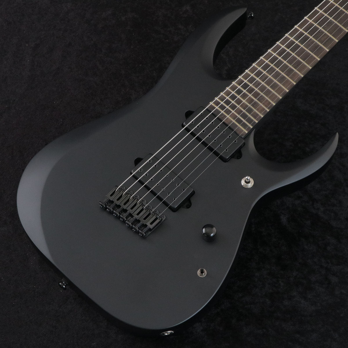 [SN I250303103] Ibanez / RGDRB71-BKF (Black Flat) Ibanez 7-string guitar IRON LABEL series [03]