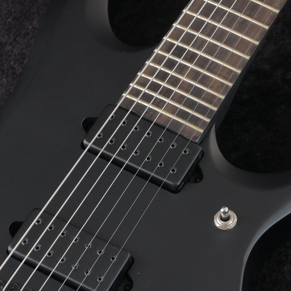 [SN I250303103] Ibanez / RGDRB71-BKF (Black Flat) Ibanez 7-string guitar IRON LABEL series [03]