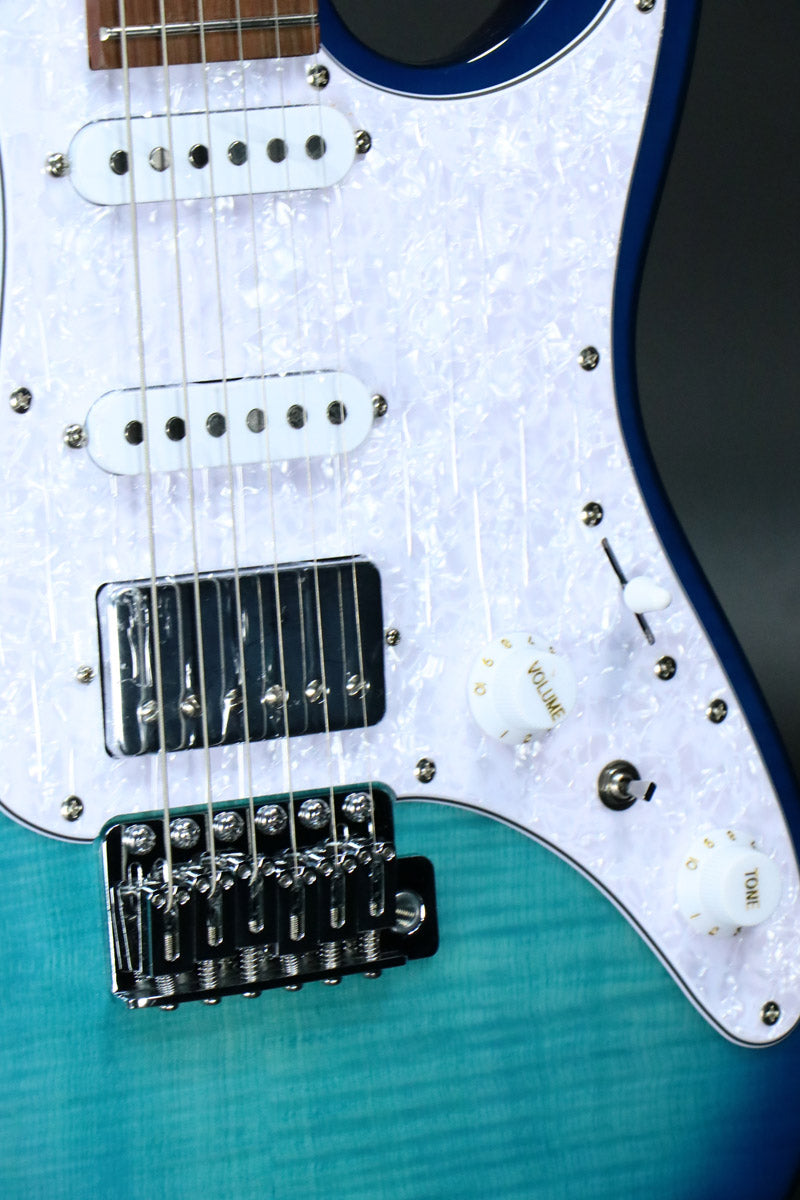 [SN 5N250500290] Ibanez / AZ22S1F-TXB (Transparent Turquoise Burst) [10]