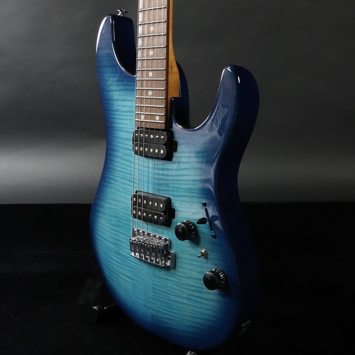 [SN 5N250500156] Ibanez / AZ24S1F Transparent Turquoise Burst [11]
