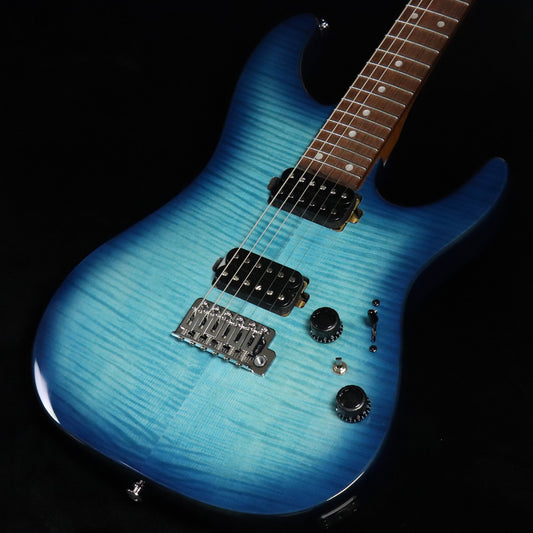 [SN 5N250500156] Ibanez / AZ24S1F Transparent Turquoise Burst [11]