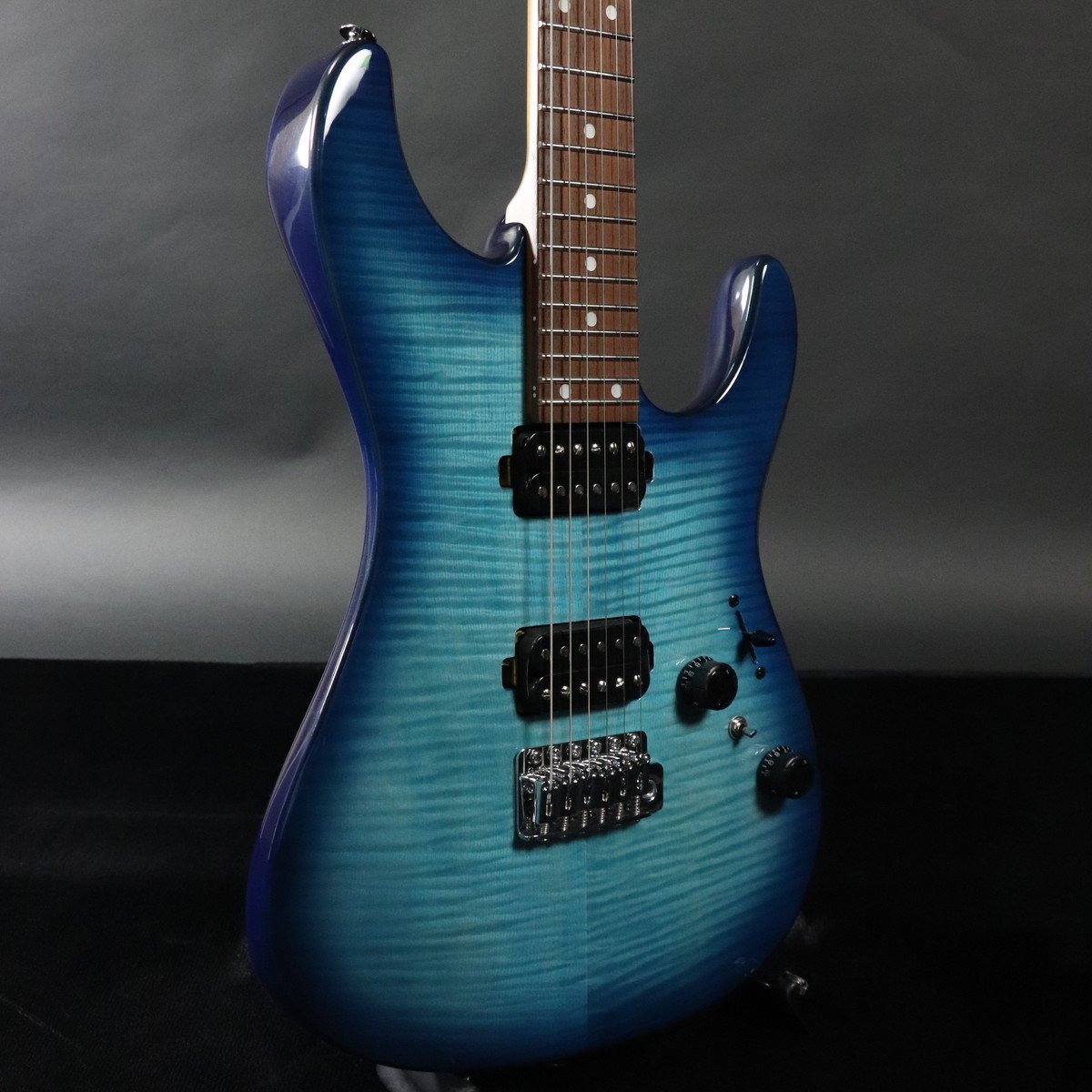 [SN 5N250500156] Ibanez / AZ24S1F Transparent Turquoise Burst [11]