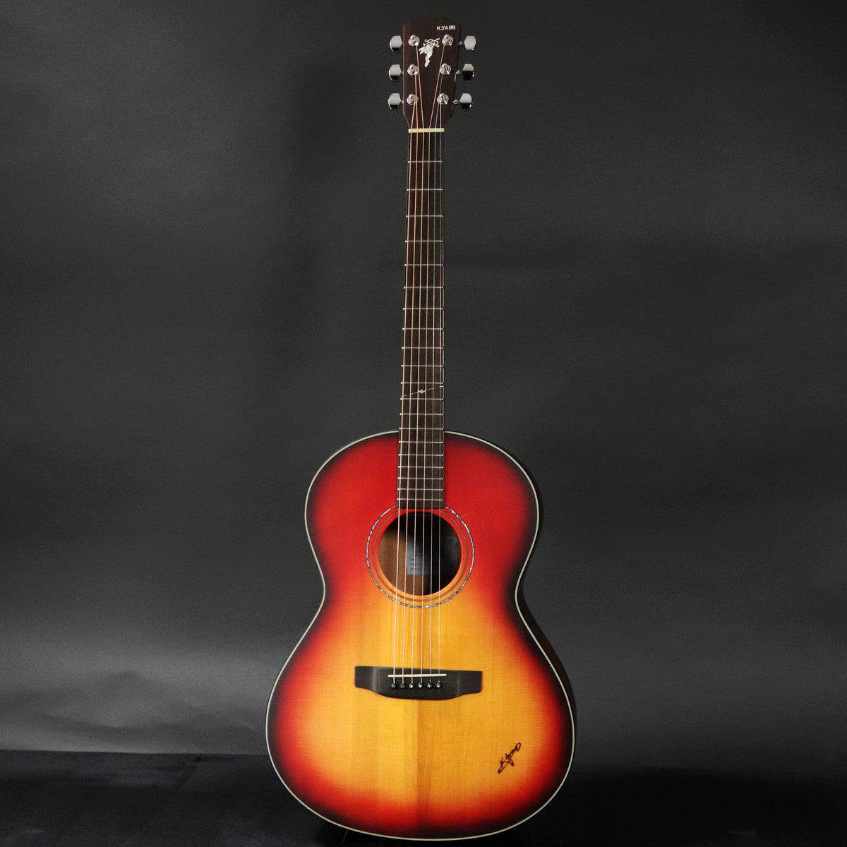 [SN 93598] K.Yairi / Angel Series RF-65 Red Burst [11]