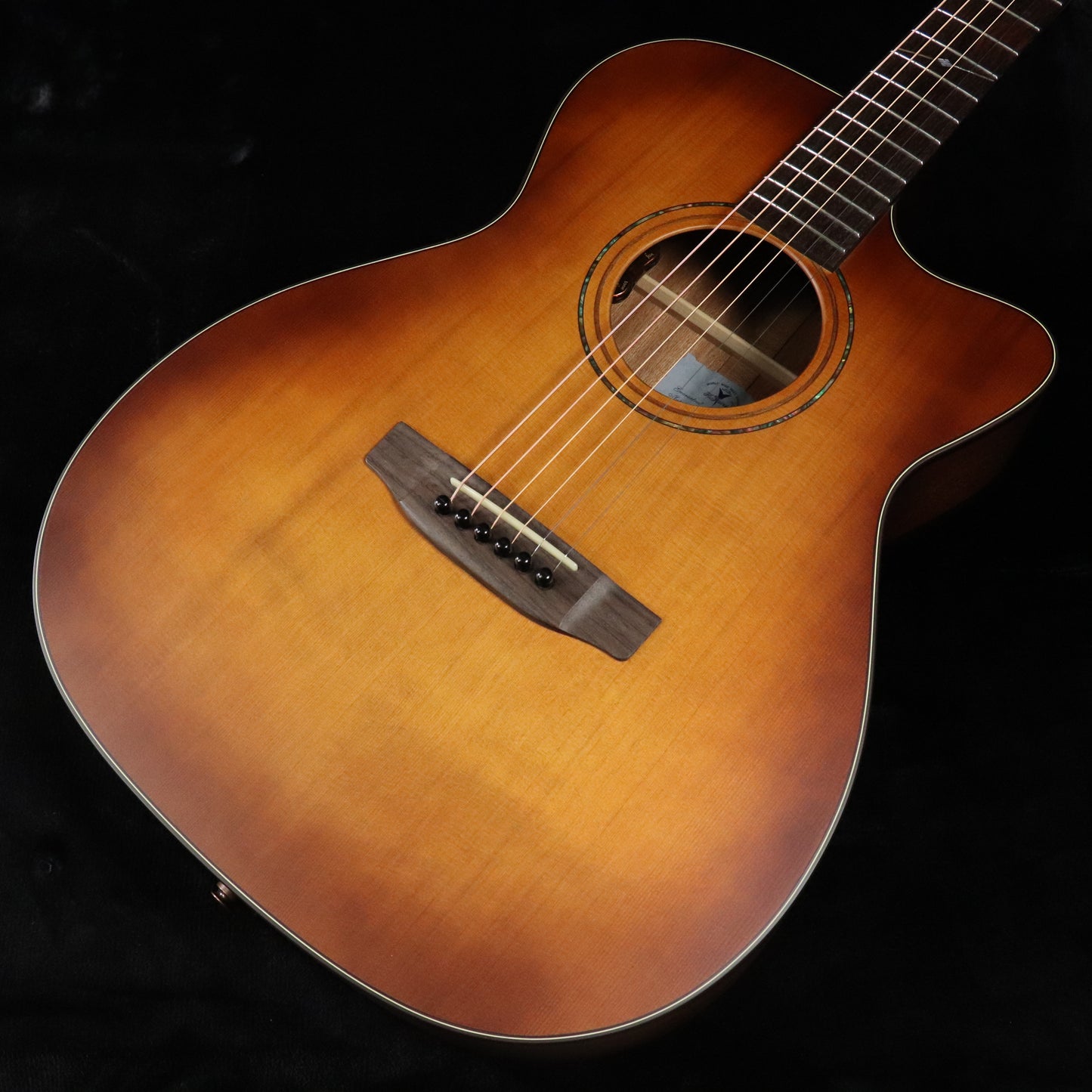 [SN 95148] K.Yairi / YFL-55CE Vintage Sunburst [11]