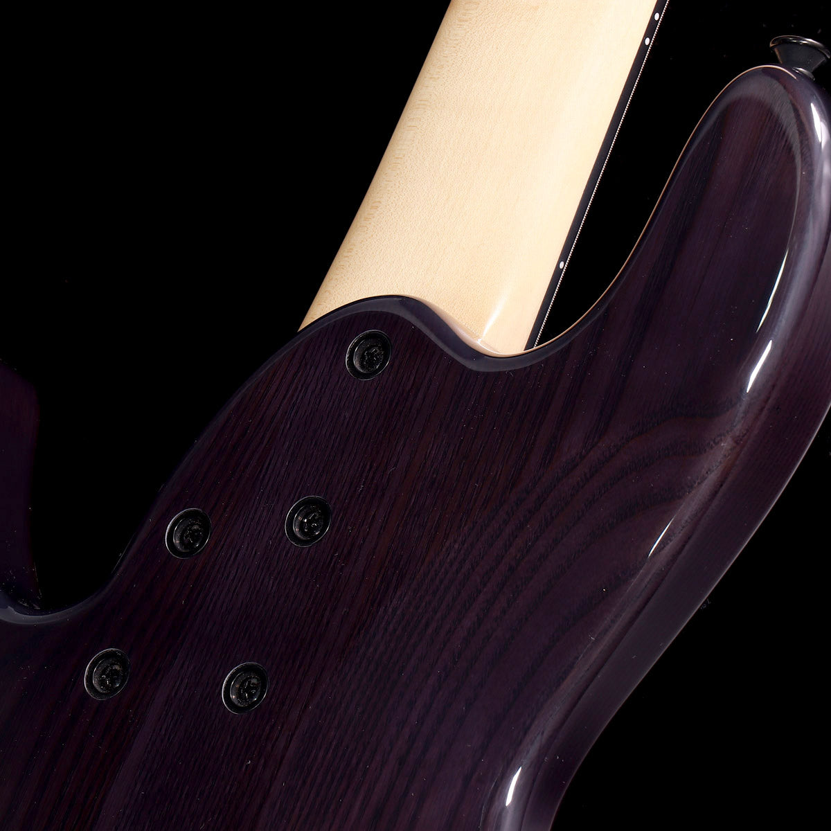 [SN 230254] Maruszczyk / Elwood L Custom 5st Flame Maple Top Ash Transparent Black [Order Model] [4.59kg] [08]