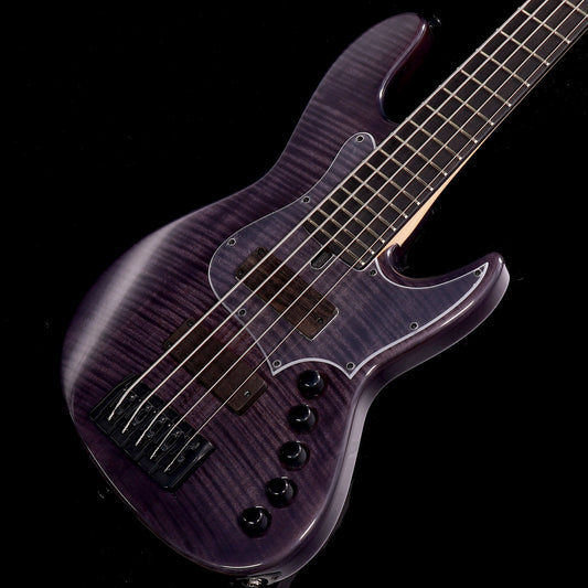 [SN 230254] Maruszczyk / Elwood L Custom 5st Flame Maple Top Ash Transparent Black [Order Model] [4.59kg] [08]