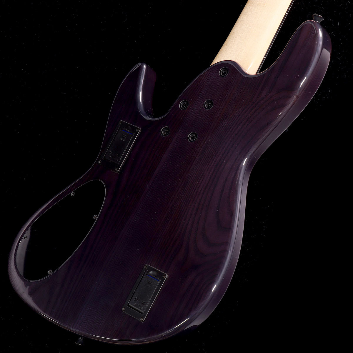 [SN 230254] Maruszczyk / Elwood L Custom 5st Flame Maple Top Ash Transparent Black [Order Model] [4.59kg] [08]