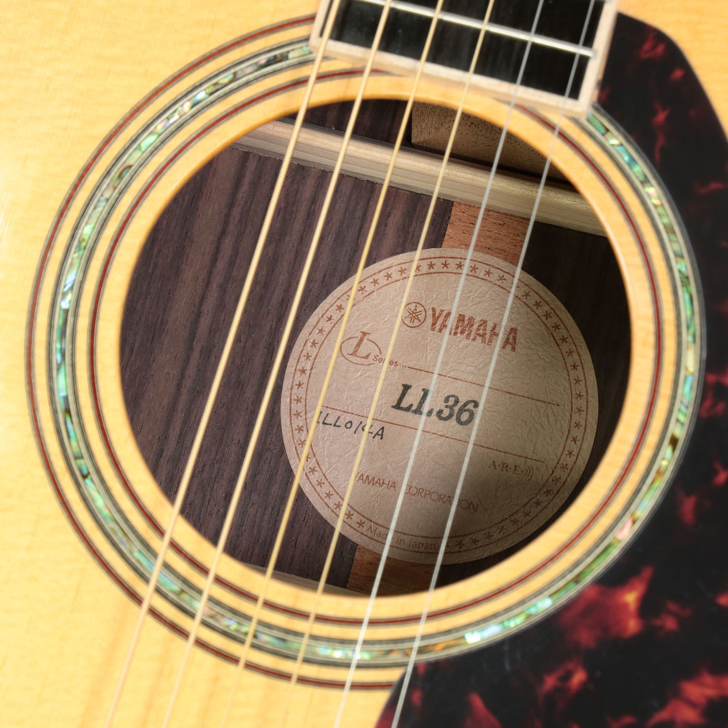 [SN ILL014A] YAMAHA / (Time Sale)LL36 ARE Natural (NT) Handcrafted Yamaha Acoustic Guitar [08]