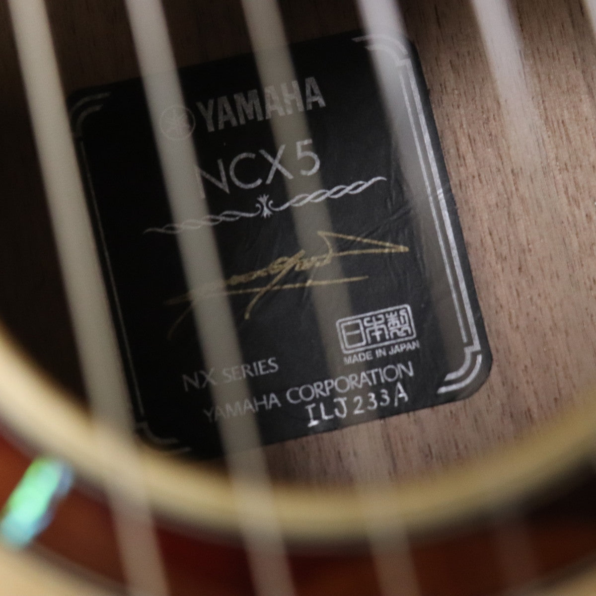 [SN ILJ233A] YAMAHA / NCX5 Natural [11]