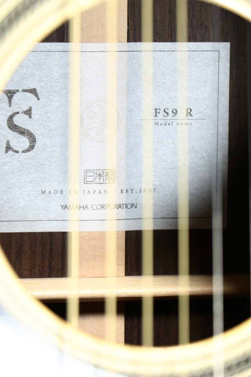 [SN ILI002A] YAMAHA / FS Series FS9R Rosewood Back Natural [10]