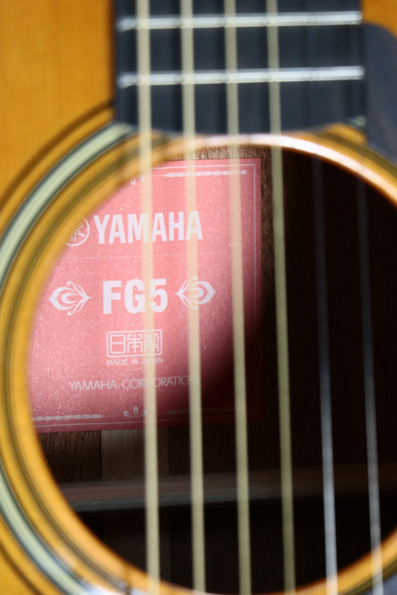 [SN ILK210A] YAMAHA / FG5 GLOSS (FG5G) Vintage Natural [10]