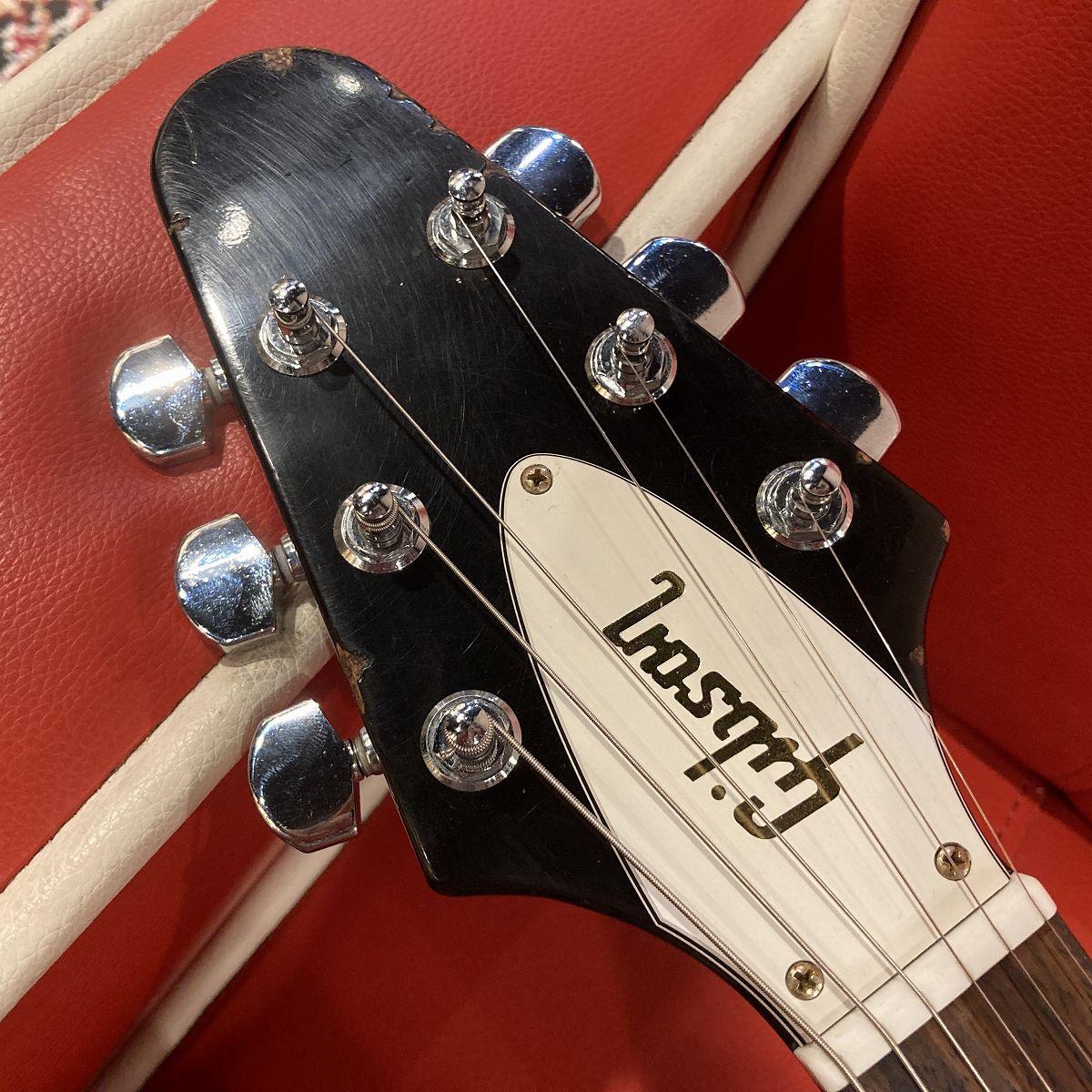 [SN 041] USED Gibson Custom Shop / Kirk Hammett Flying V Aged Ebony -2012- [04]