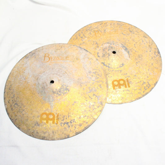 USED MEINL / Byzance Vintage Pure Hihats 15" B15VPH 1052/1266g Hi-Hat Cymbal [08]
