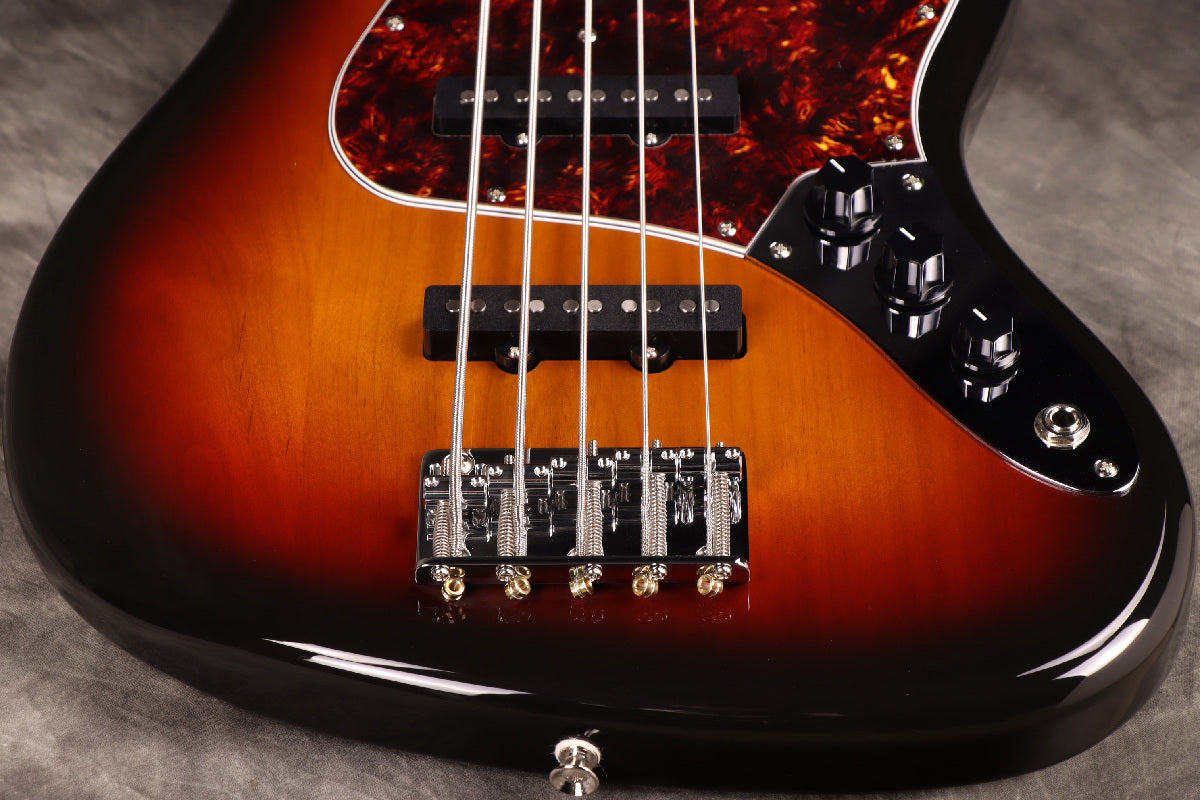 [SN L230035] Fujigen (FGN) / Neo Classic NJB100RALV-3TS (3TONE SUNBURST)[5-string bass][Made in Japan][S/N L230035] [80]