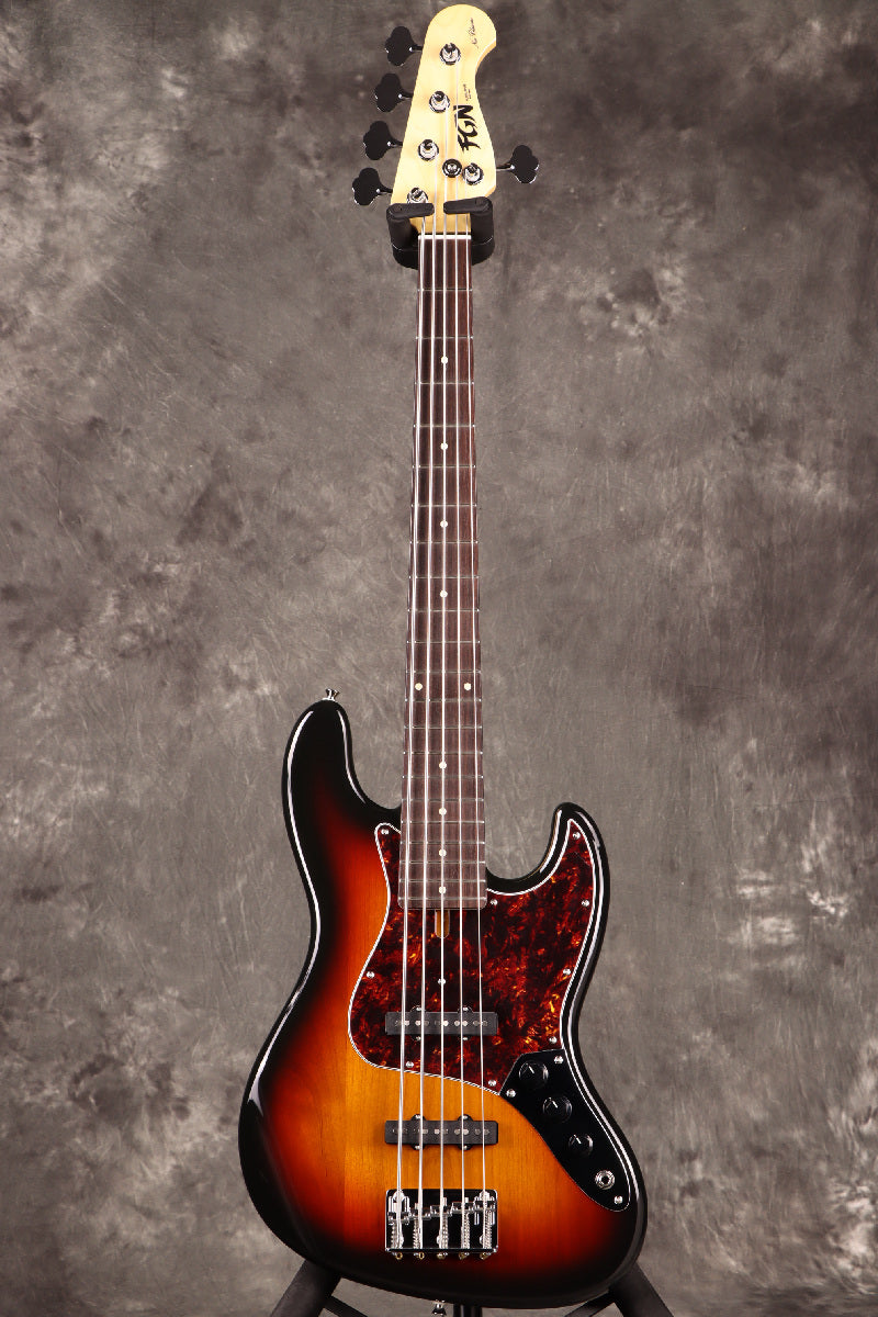 [SN L230035] Fujigen (FGN) / Neo Classic NJB100RALV-3TS (3TONE SUNBURST)[5-string bass][Made in Japan][S/N L230035] [80]