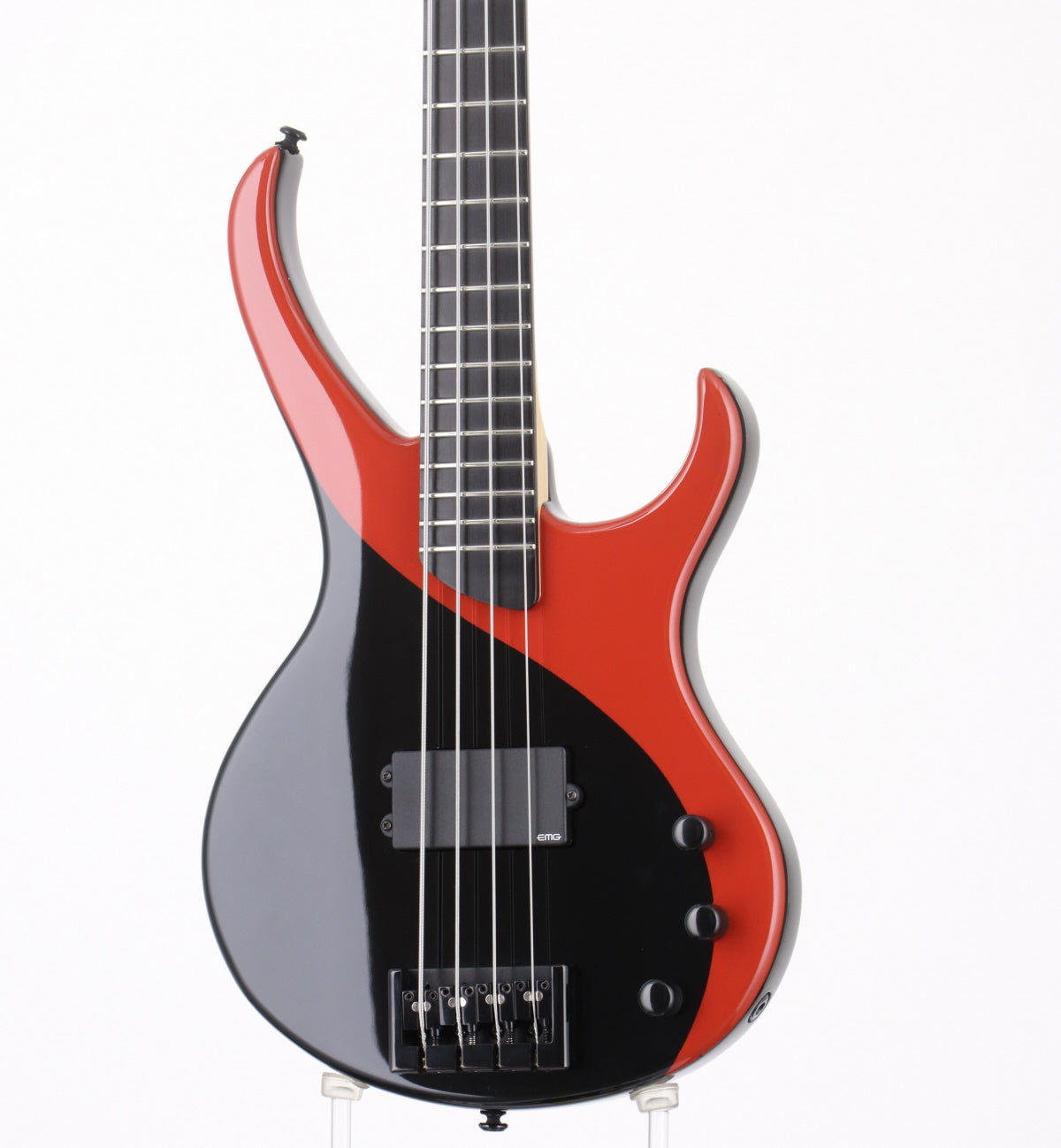 [SN 0909290416] USED KRAMER / Disciple D-1 Bass Black/Red [06]