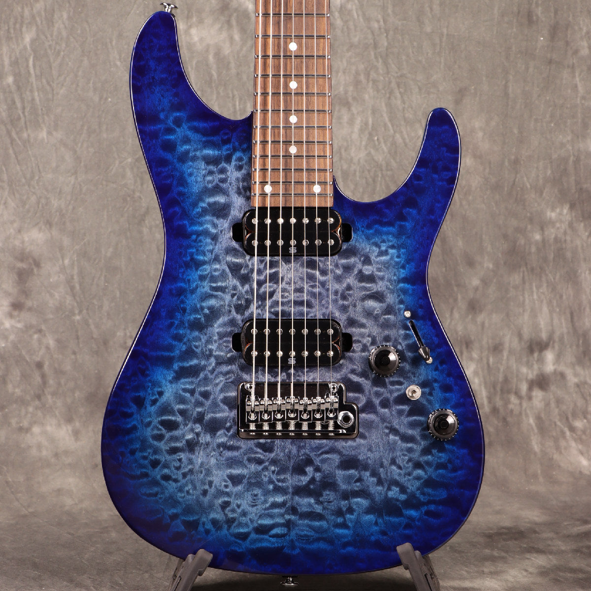 [SN I230310607] Ibanez / Premium Series AZ427P2QM-TUB (Twilight Blue Burst) [7-string model][S/N I230310607][B-class outlet special price]. [80]