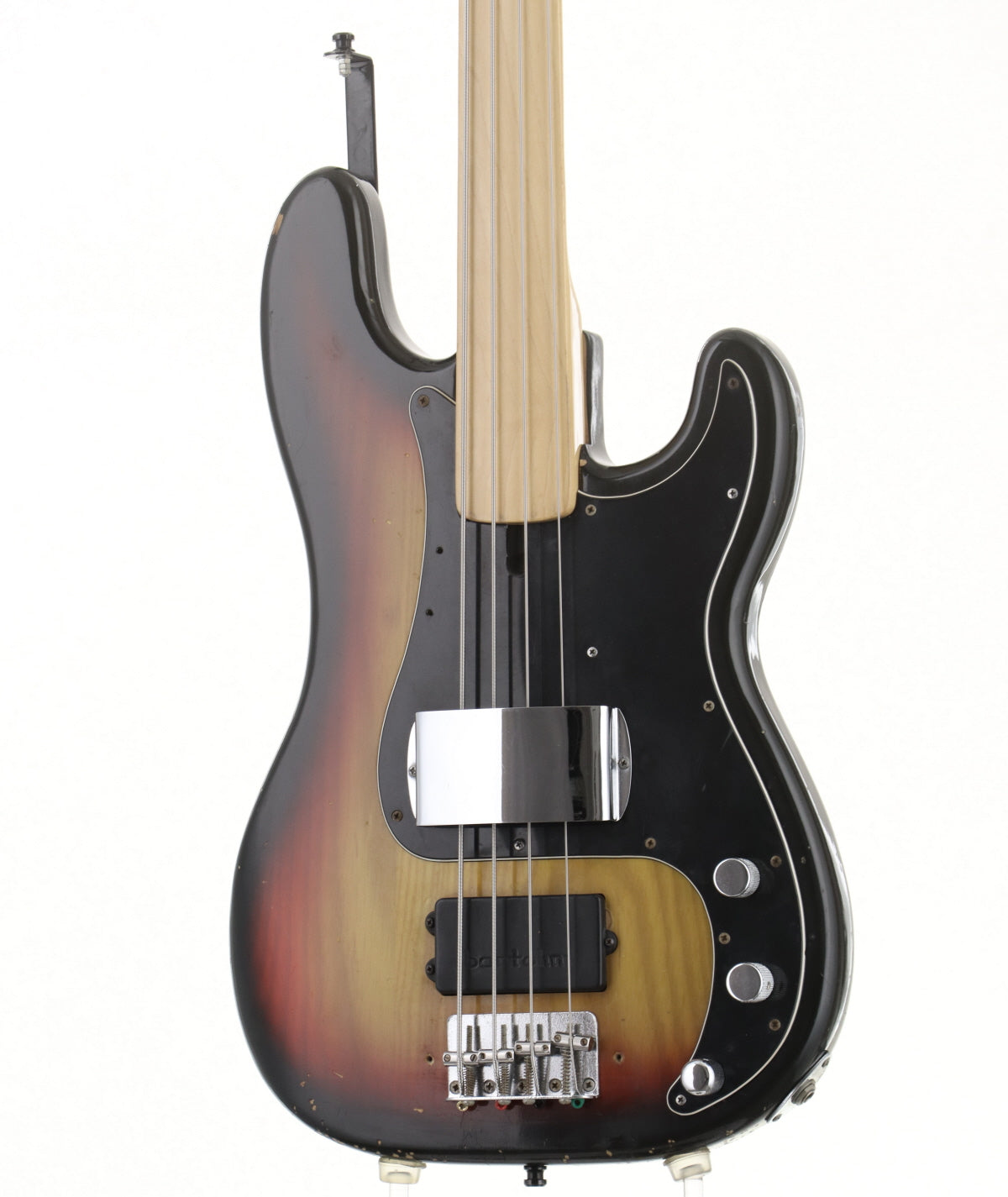 [SN S748624] USED FENDER / 1977 PRESISIONBASS FRETLESS SUNBURST MAPLE NECK [05]