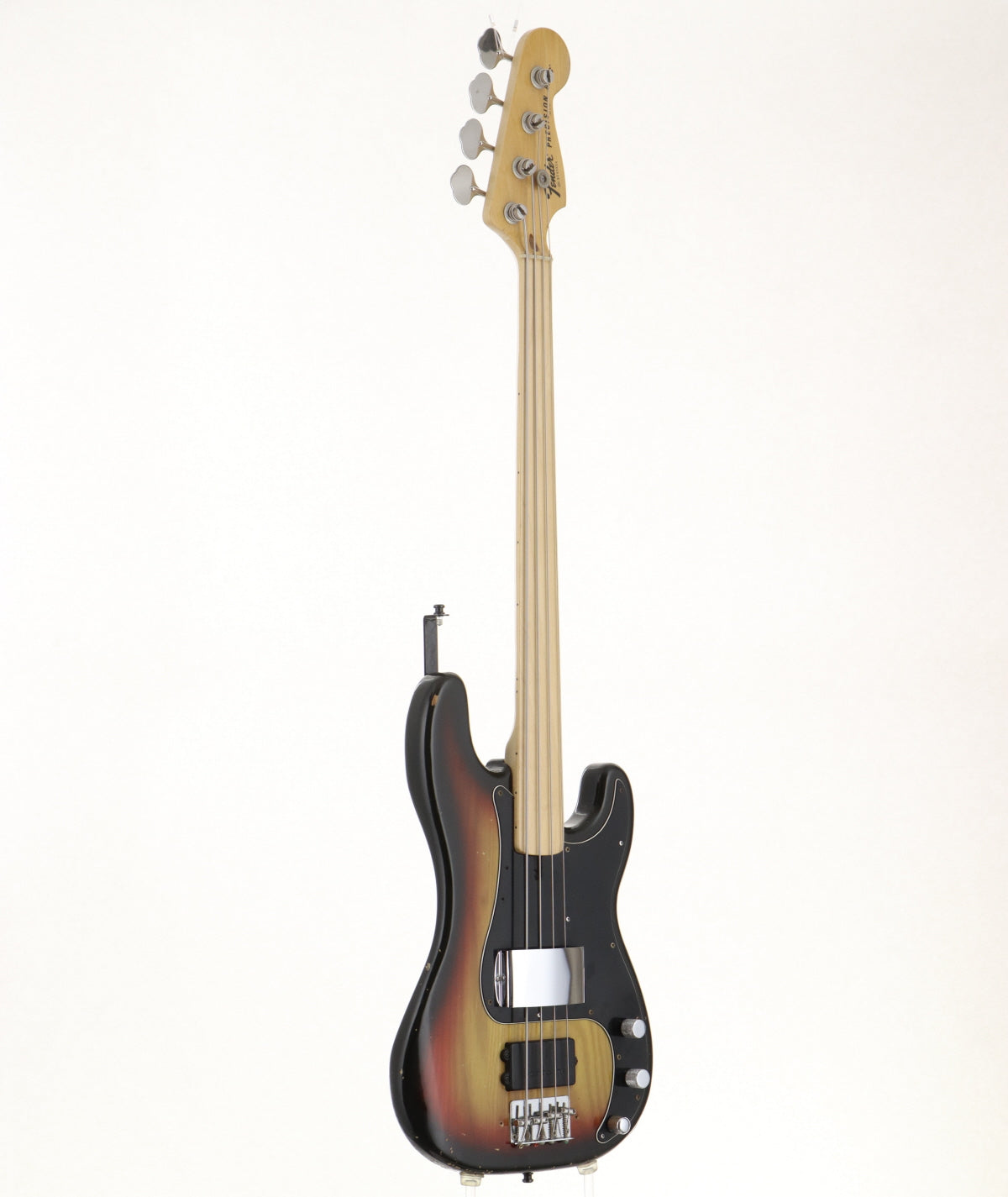 [SN S748624] USED FENDER / 1977 PRESISIONBASS FRETLESS SUNBURST MAPLE NECK [05]