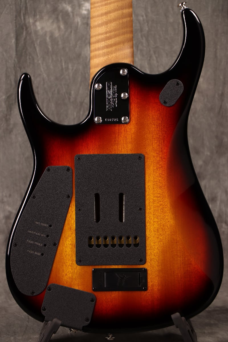 [SN K02725] Music Man / John Petrucci Signature JP15-7 M Tiger Eye 7-Strings Roasted Maple Top [3.49kg][S/N:K02725] [80]