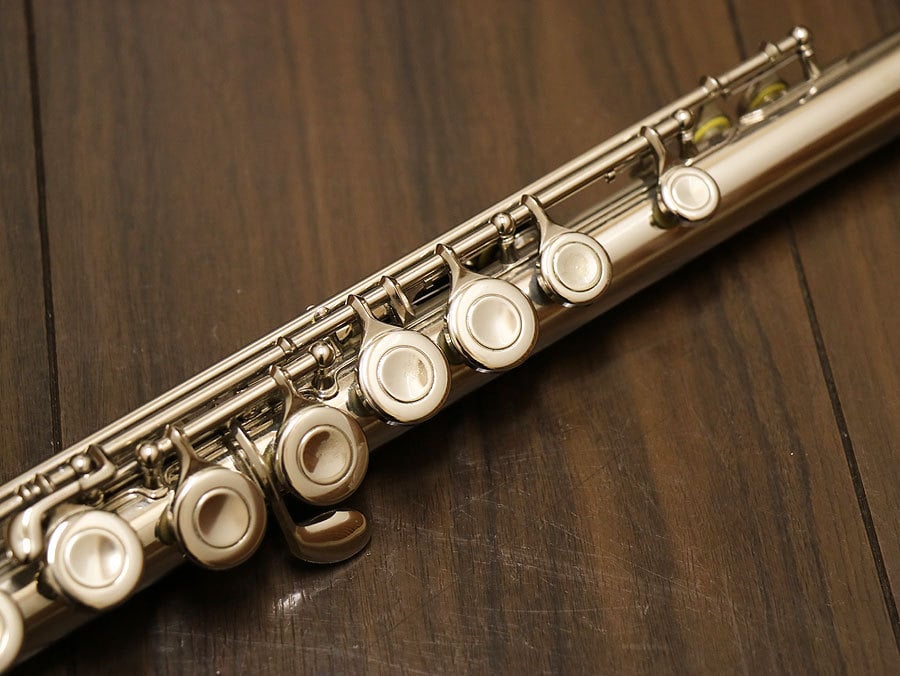 [SN 19480] USED SANKYO / SANKYO ETUDE Headstock Silver Flute [10]