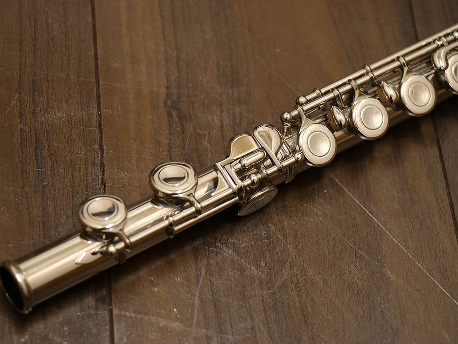 [SN 19480] USED SANKYO / SANKYO ETUDE Headstock Silver Flute [10]