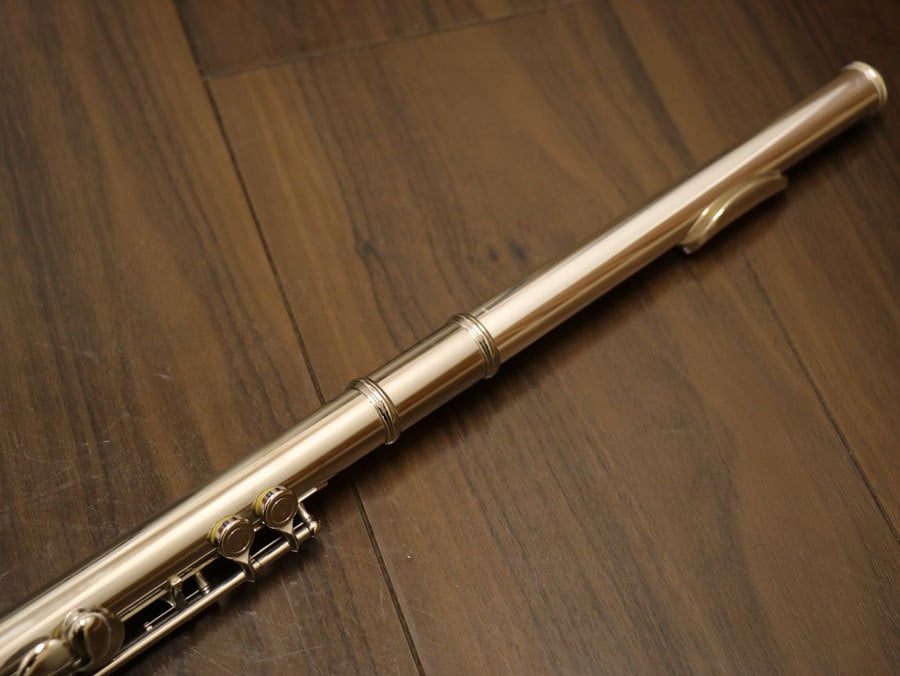 [SN 19480] USED SANKYO / SANKYO ETUDE Headstock Silver Flute [10]