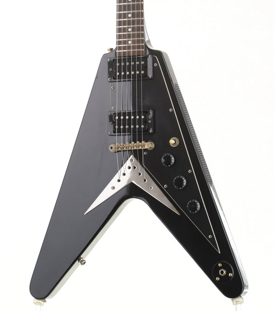 [SN U99091318] USED Epiphone / 1958Korina Flying V Ebony [11]