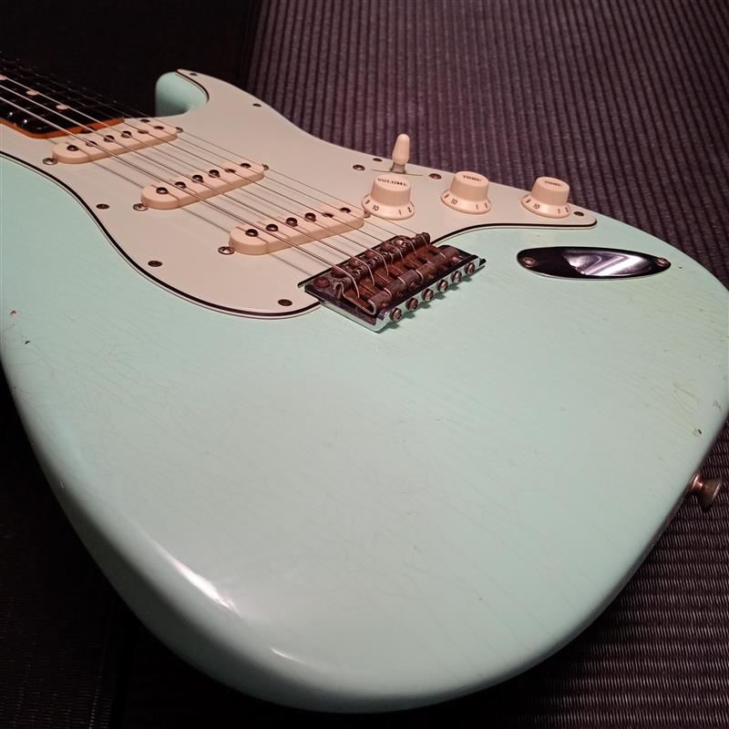 [SN R83128] USED Fender Custom Shop / 1963 Stratocaster Journeyman Relic Feded Surf Green -2015- [04]