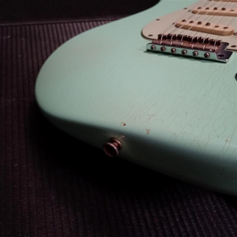 [SN R83128] USED Fender Custom Shop / 1963 Stratocaster Journeyman Relic Feded Surf Green -2015- [04]