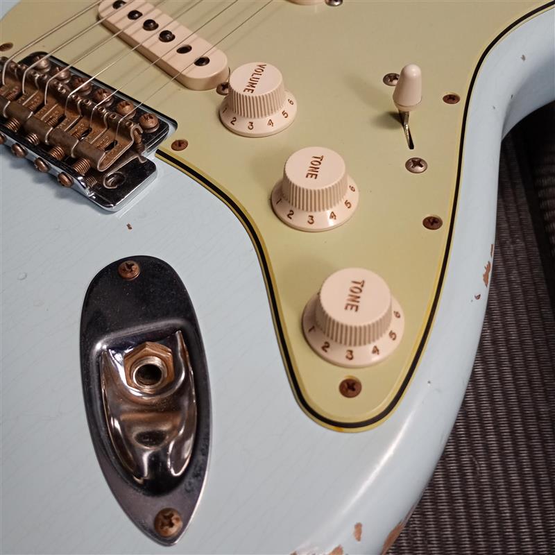 [SN R109696] USED Fender Custom Shop / 1962 Stratocaster Relic Sonic Blue -2021- [04]