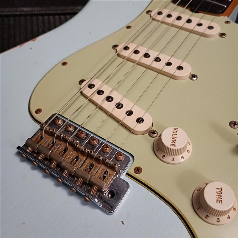 [SN R109696] USED Fender Custom Shop / 1962 Stratocaster Relic Sonic Blue -2021- [04]