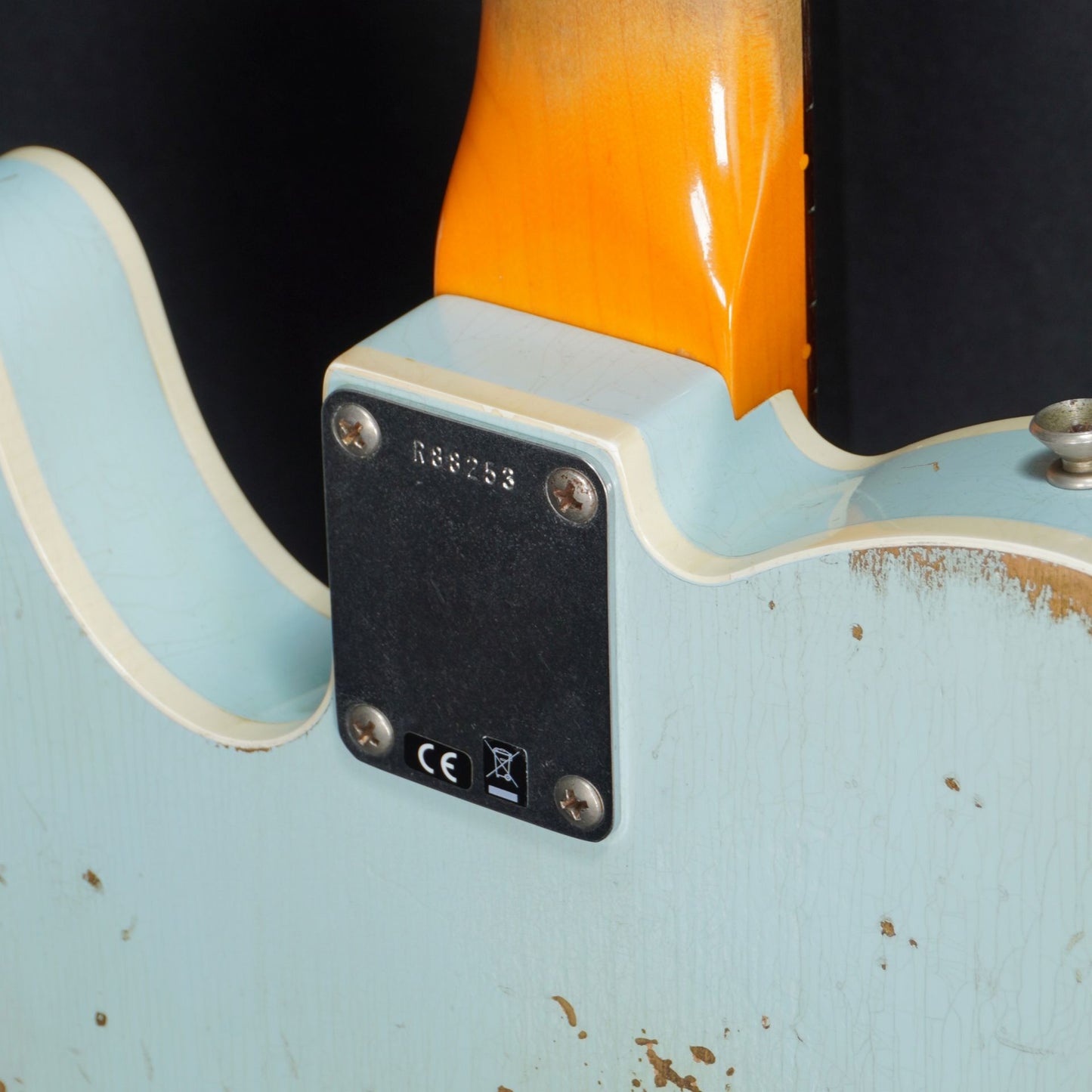 [SN R88253] USED Fender Custom Shop / 1960 Telecaster Custom Heavy Relic Sonic Blue -2017- [04]