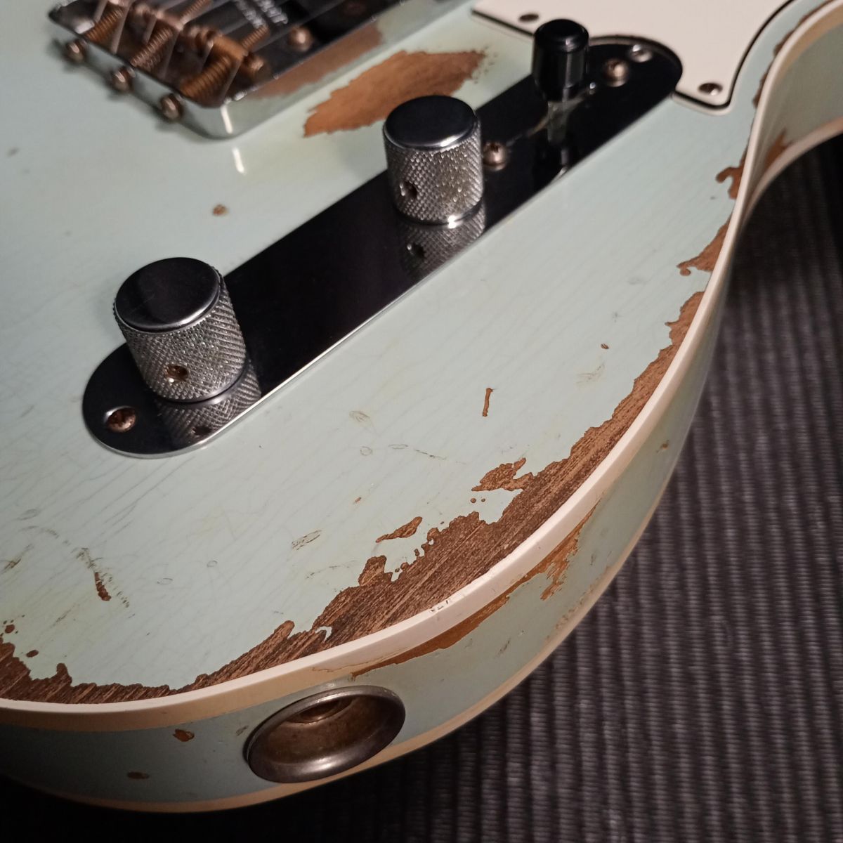 [SN R88253] USED Fender Custom Shop / 1960 Telecaster Custom Heavy Relic Sonic Blue -2017- [04]