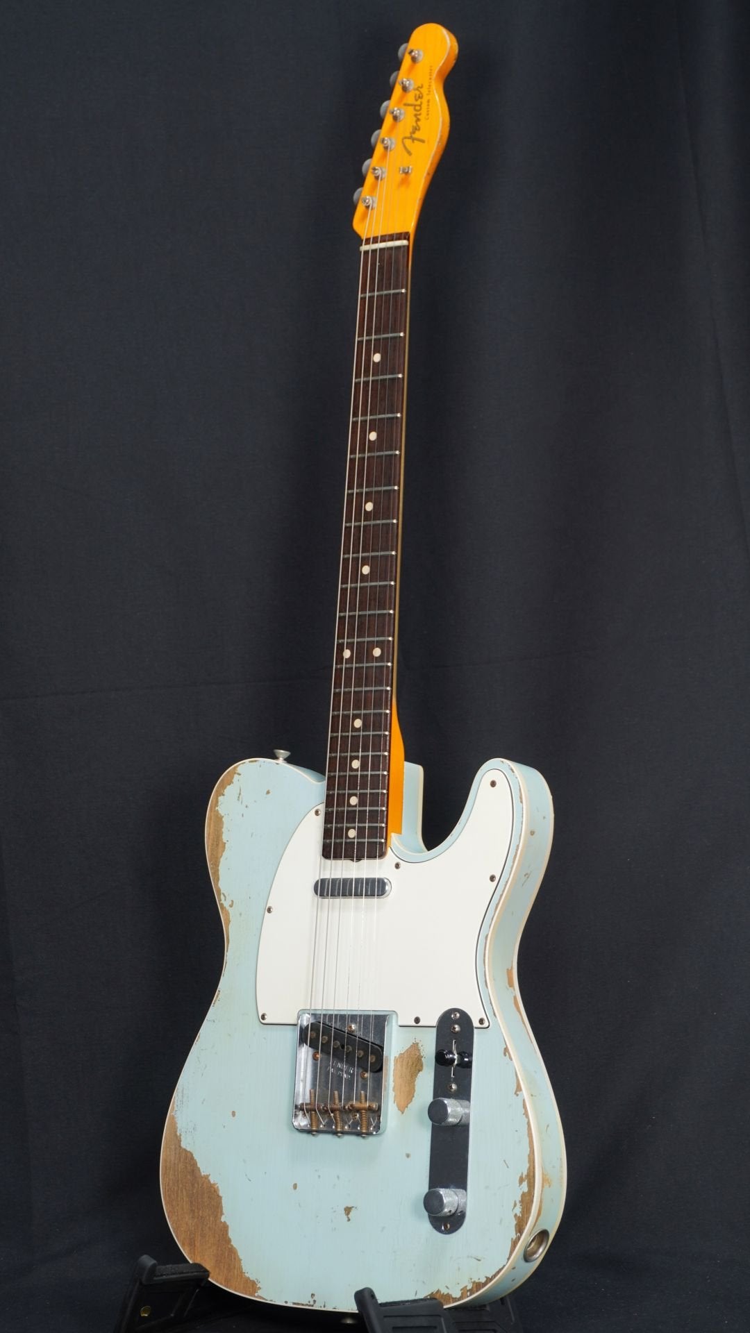 [SN R88253] USED Fender Custom Shop / 1960 Telecaster Custom Heavy Relic Sonic Blue -2017- [04]