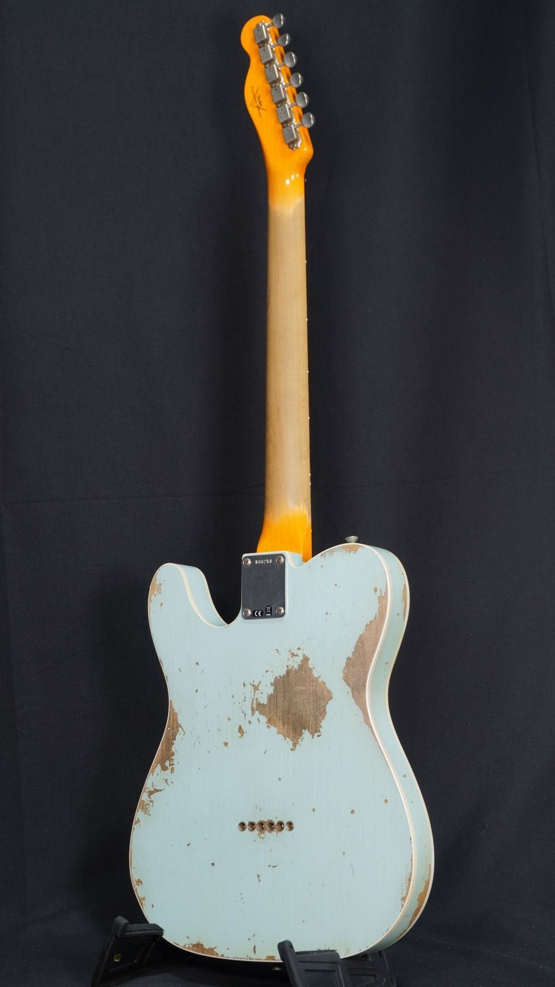 [SN R88253] USED Fender Custom Shop / 1960 Telecaster Custom Heavy Relic Sonic Blue -2017- [04]