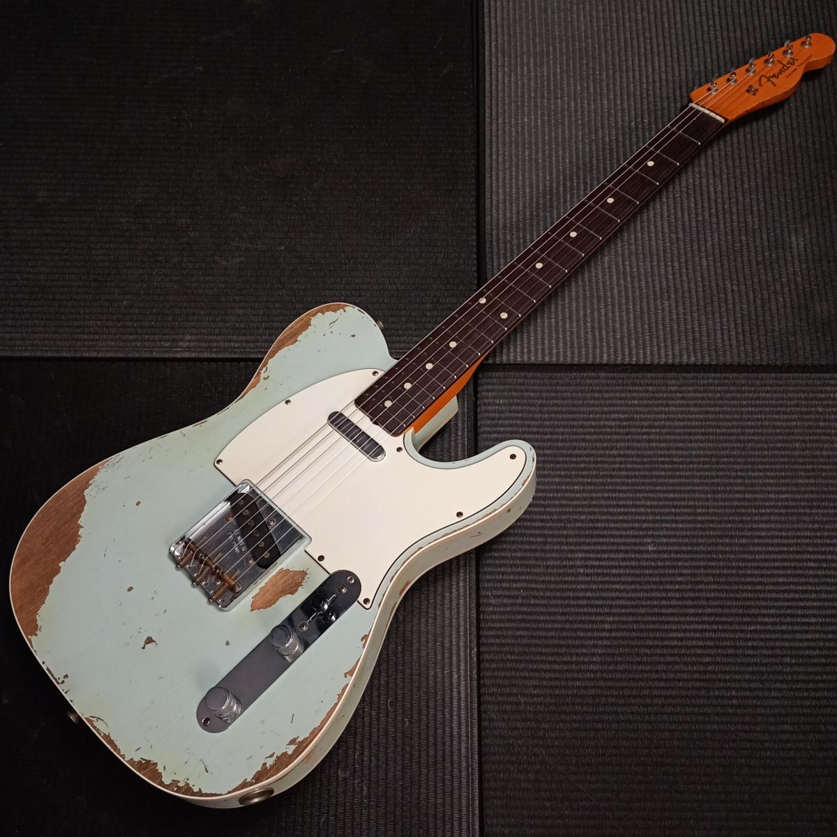 [SN R88253] USED Fender Custom Shop / 1960 Telecaster Custom Heavy Relic Sonic Blue -2017- [04]