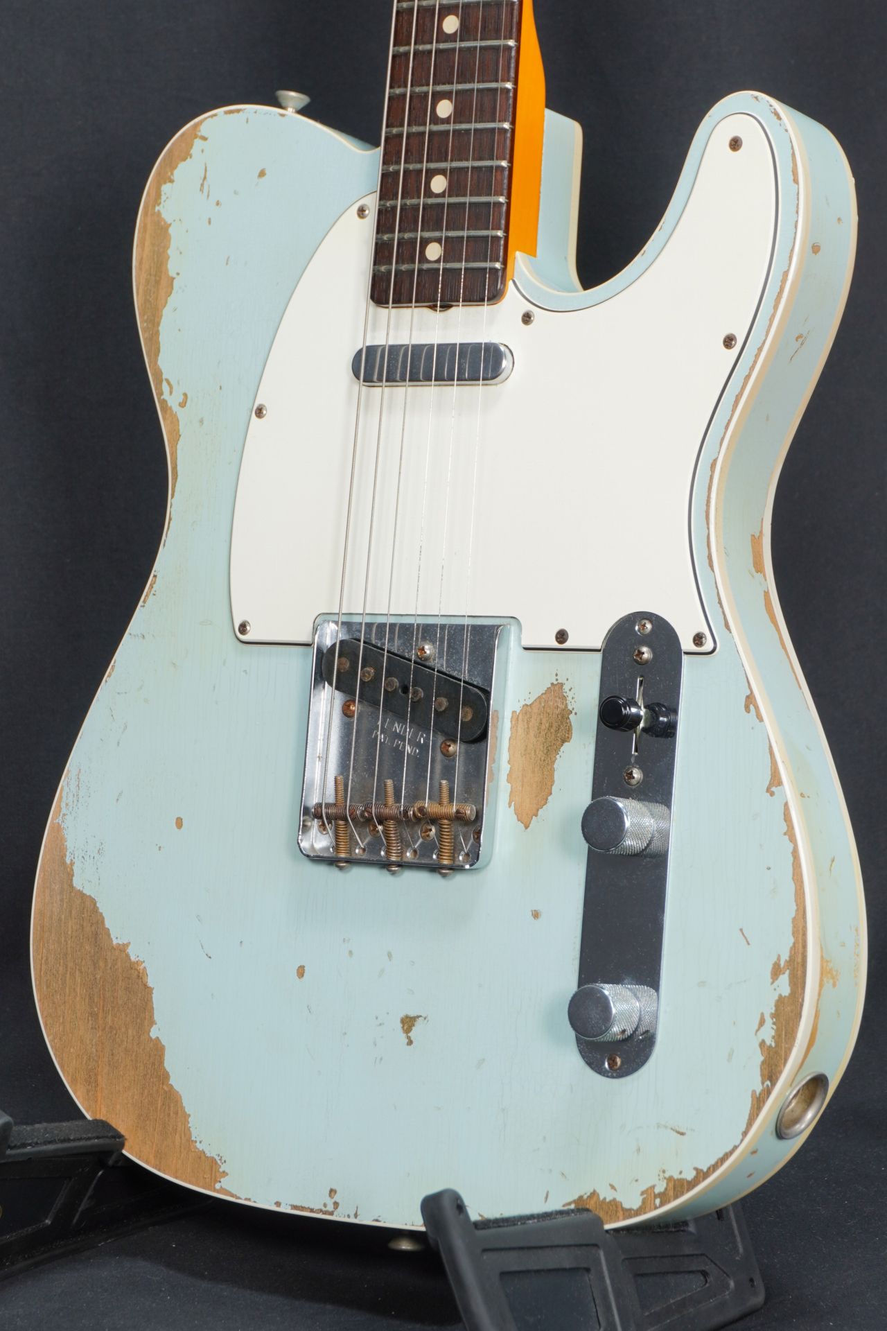 [SN R88253] USED Fender Custom Shop / 1960 Telecaster Custom Heavy Relic Sonic Blue -2017- [04]