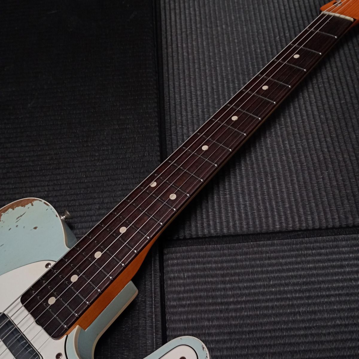 [SN R88253] USED Fender Custom Shop / 1960 Telecaster Custom Heavy Relic Sonic Blue -2017- [04]