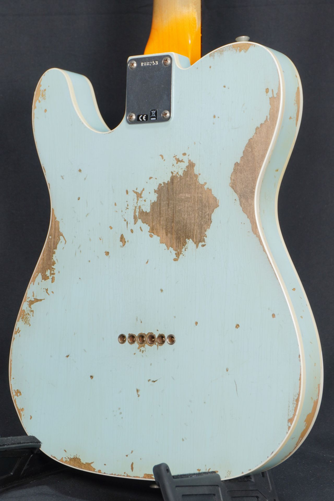 [SN R88253] USED Fender Custom Shop / 1960 Telecaster Custom Heavy Relic Sonic Blue -2017- [04]